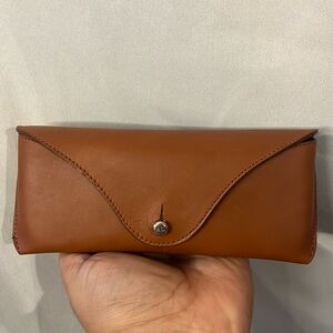 Ralph Lauren Glasses Leather Case Made in Italy